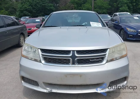 2012 Dodge Avenger Se z USA, uszkodzony, nr VIN 1C3CDZAB4CN174588